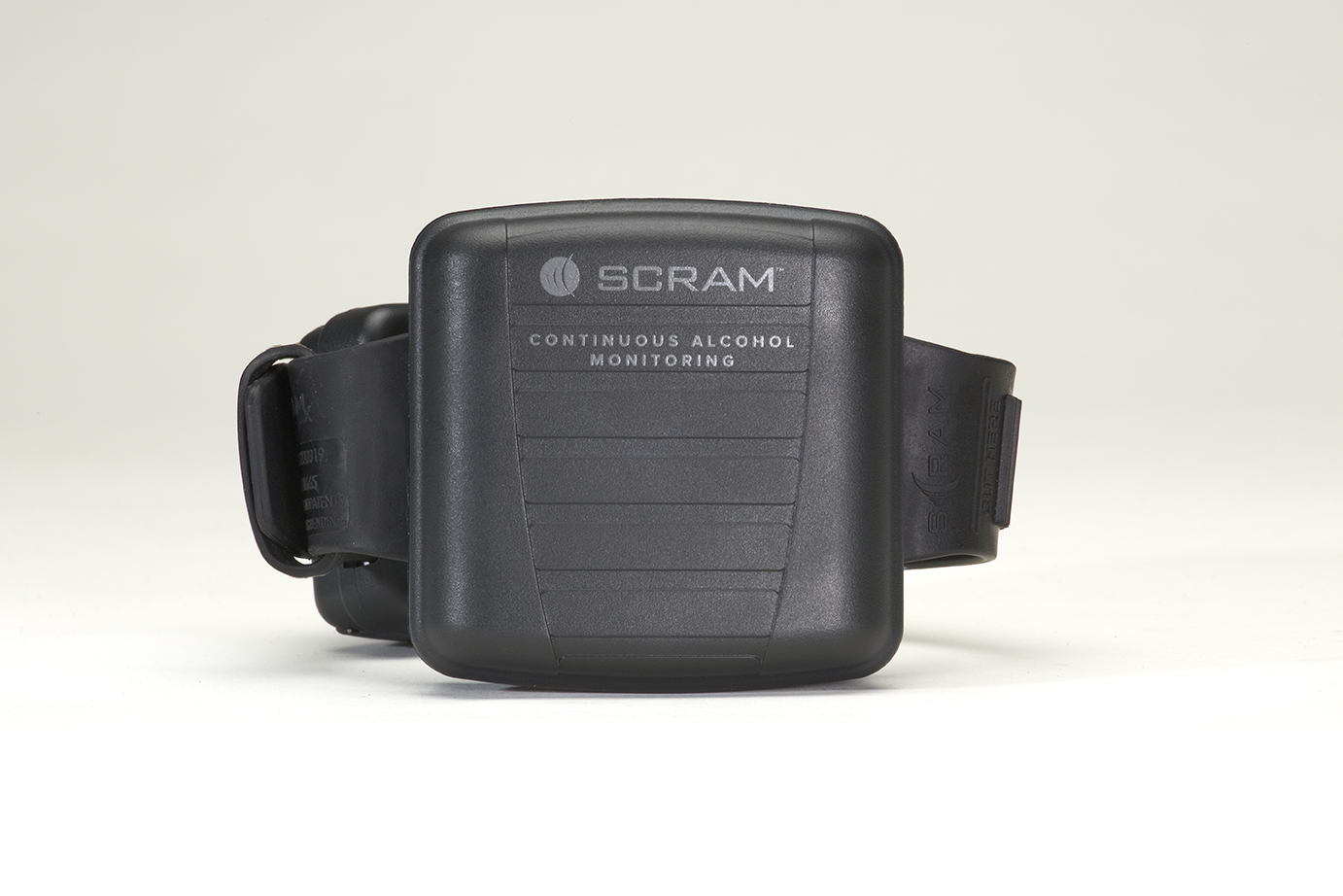 SCRAM house arrest monitoring bracelet